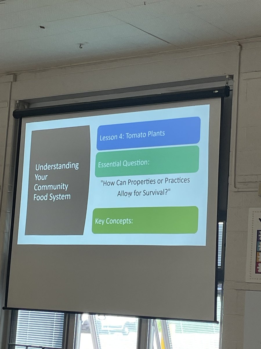 3 STEM learning all about tomato plants!  We will be harvesting our very own! Thank you Mr. Baker for your enthusiasm and knowledge!  <a href="/PCSDpleasantval/">PCSD Pleasant Valley</a>