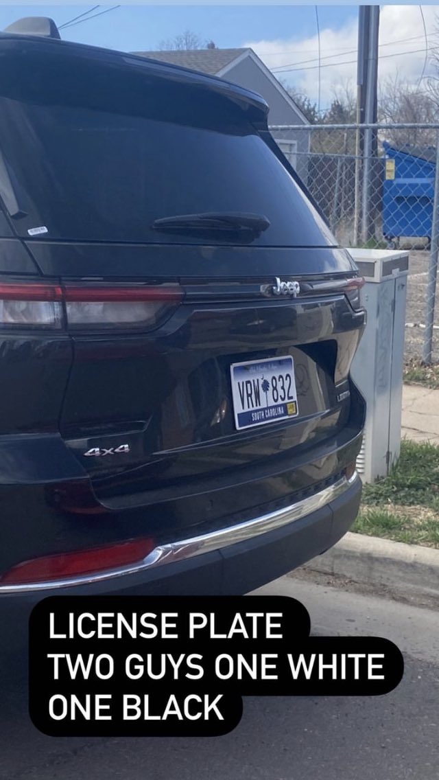 midsadie_'s tweet photo. #Denver please keep ur eyes out for this license plate - they robbed one of my best friends at gunpoint in daylight and stole his fucking #buckglass
#reward for any info leading back to a safe return
I’m so glad my friend is okay what the fuck https://t.co/GXjmJeGPMa