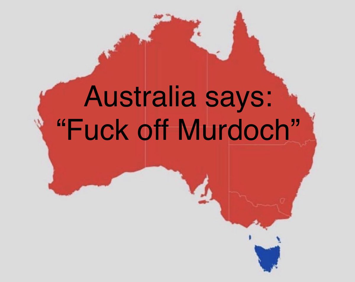 RupertsConscie1's tweet photo. Looks like Lachlan has gotten the message.

Hopefully some more job losses and cut backs ahead for #MurdochGutterMedia in Australia. 

It must be grim now that the #LNPCorruptionParty aren't in power to give them taxpayer funded handouts. #auspol #crikey https://t.co/keonhYz8N6