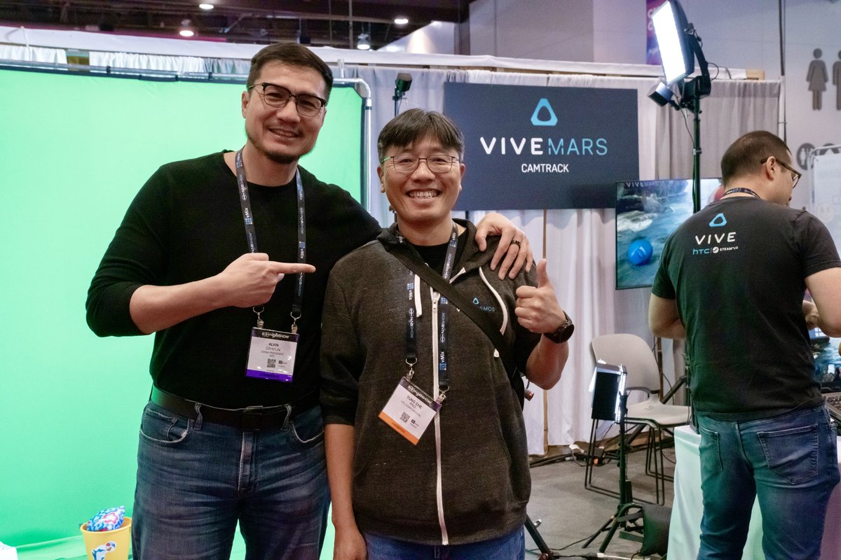 AGraylin's tweet photo. Congrats to @paoyc and the #ViveMars team on a successful announcement of their new #FIZTrack accessory for the ViveMars #Camtrack system. You can now have full positional tracking of cameras & lights together with alignment for Focus Iris and Zoom on the physical camera in virtual production shoots. 🎥😲👍 https://t.co/mnxJO4OR1o
