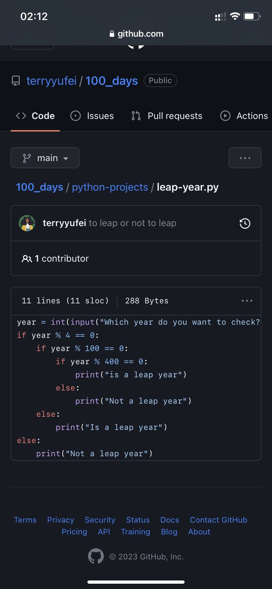 AlmostSophia_'s tweet image. Day 9 of #100Daysofcode & #100daysofcodepython got off twitter and did control flow in python.
Off to bed now. See you tomorrow night 🤗