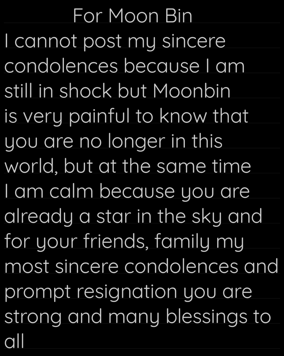 sols_y's tweet photo. Rest in peace Moonbin
Fly very very high 
😔😓🙏🏻✝️🪦✝️🙏🏻😓😔 https://t.co/IoIRlHRnNW