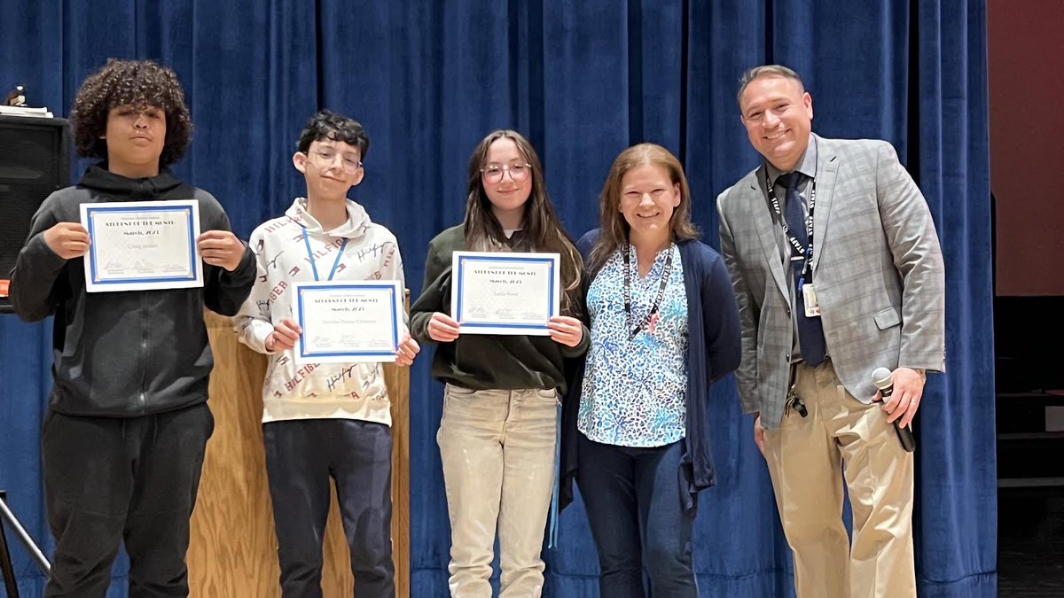 My girl is student of the month!! #PKMS #PeekskillPRIDE