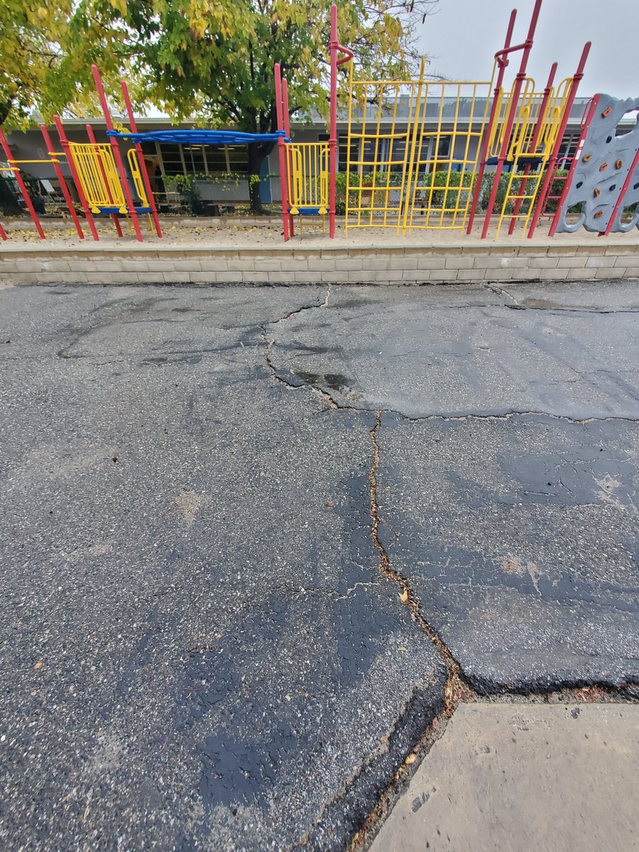 MI_CVUSD's tweet photo. The children at Wonder Preschool were over the moon excited about their brand new trike roadway! From uneven asphalt to a safe and interactive play area, Measure I improvements continue to impress. #MeasureI https://t.co/SUyTENiSee