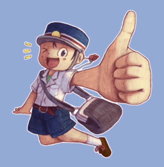 鉛筆画家の津城野さんのLINEスタンプ「車掌少年」をゲットしました!( )TLがやわらかレトロな雰囲気にレトロでかわいくて細かな絵が大好きな方におすすめな作家さまですよ! 
