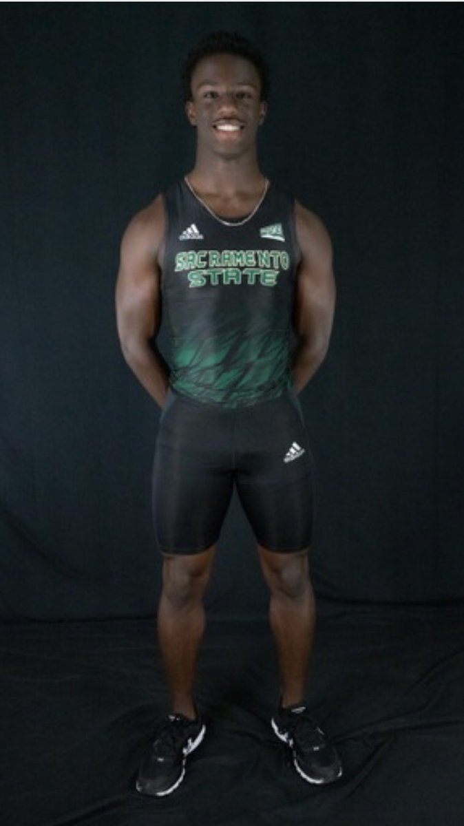 xbruce48's tweet photo. Officially a Hornet🐝 @SacKenny @SacStTrack #committed #trackandfield https://t.co/NLR7geJskY