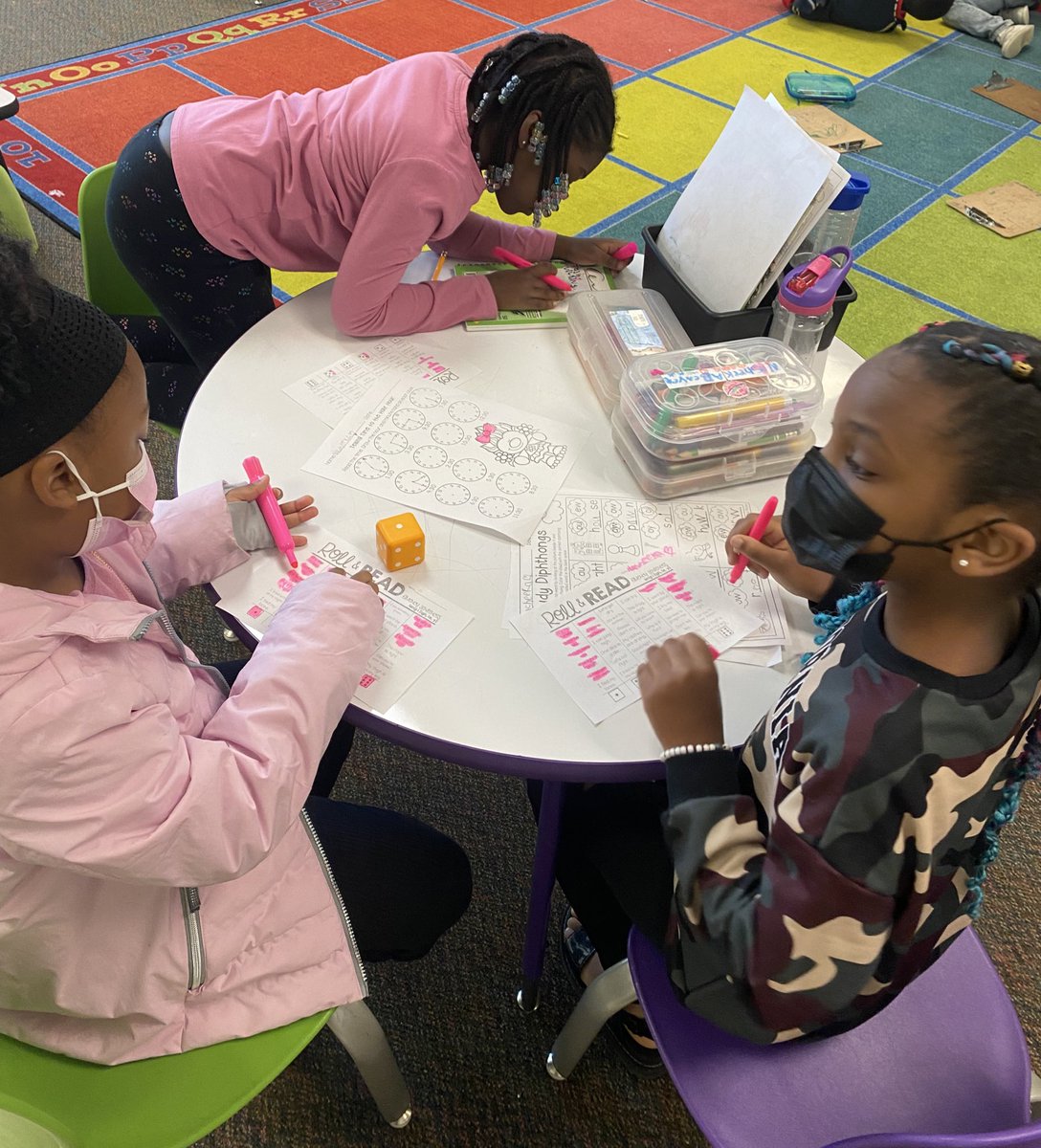 We had fun practicing our reading fluency with this engaging roll and read activity!