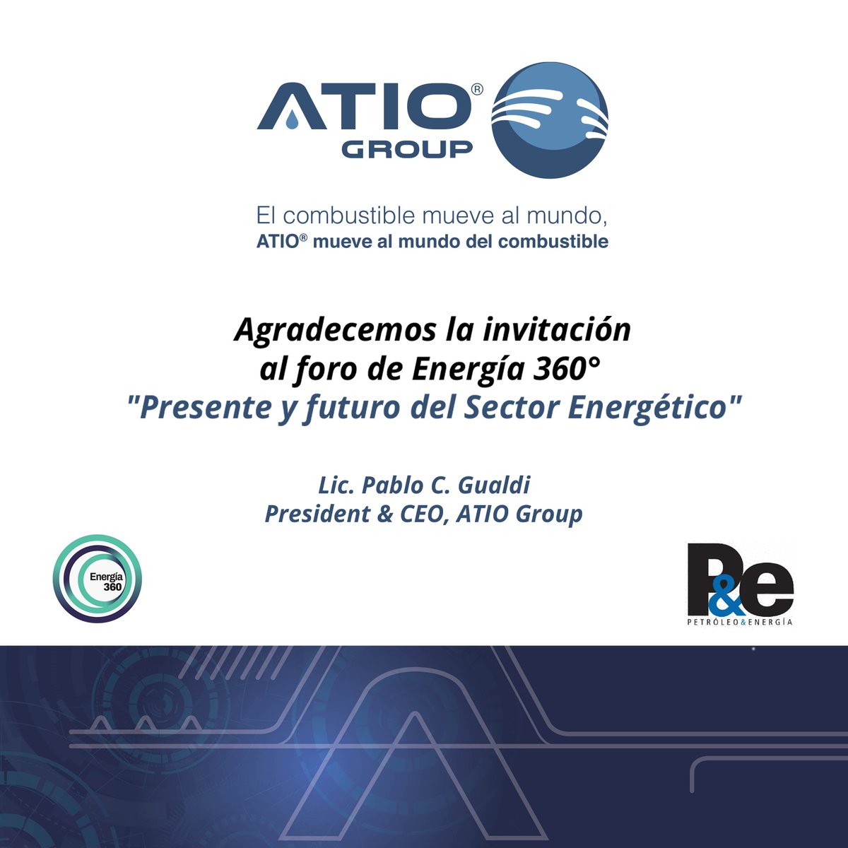 ATIOGroup's tweet photo. Agradecemos la invitación al foro "Presente y futuro del Sector Energético", organizado por el Senado de la República. #Petróleo&Energía #SenadoDeLaRepública #Energía #SectorEnergético #ForoSenado #Combustible #Gasolineras #ATIOGroup #PabloGualdi #ControlGAS #FuelGATE #ATIONet https://t.co/HcPl68VTJZ