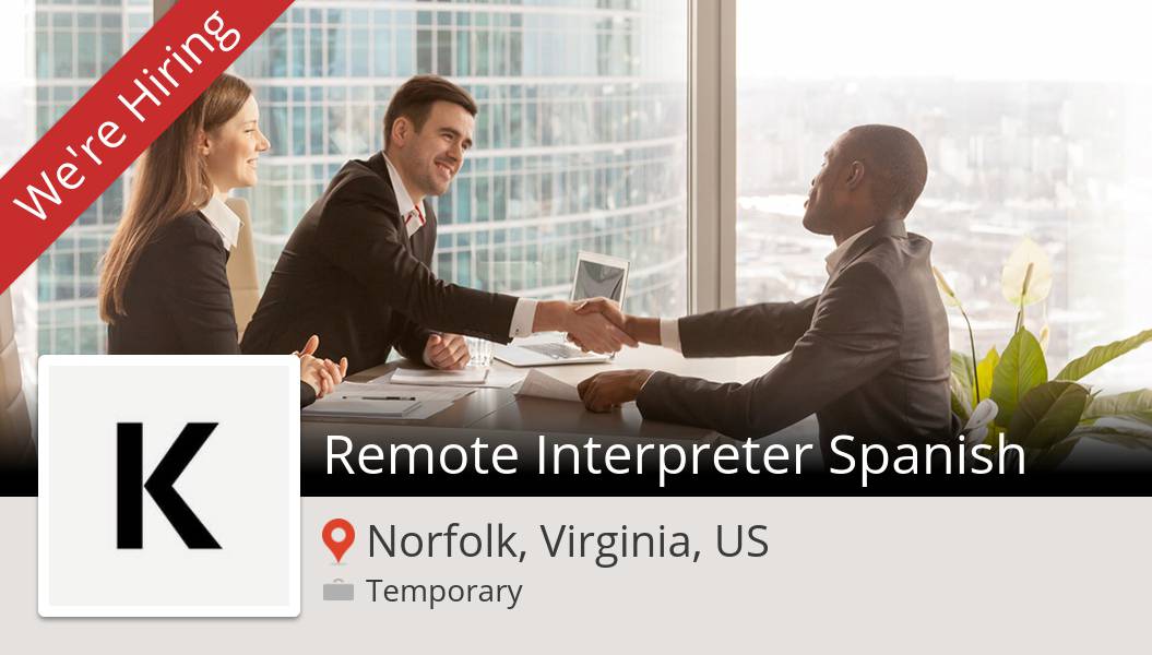 kinard_abby's tweet photo. #KellyServices is hiring a Remote #Interpreter #Spanish, apply now! (#Norfolk) #job https://t.co/AOkdlUXQ19 https://t.co/iBq0VAGek8