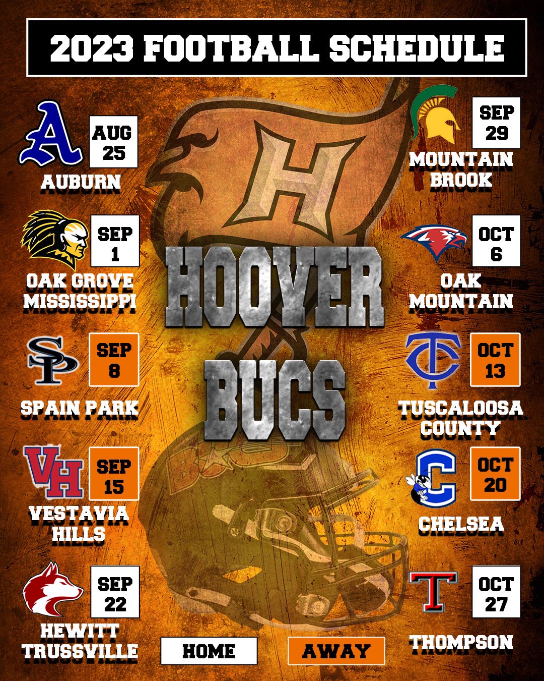 Hoover High School Football Schedule: Exciting 2025 Season Lineup