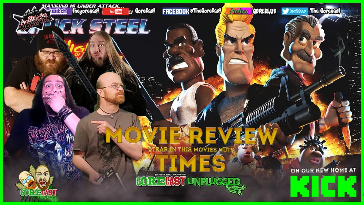 thegorecast's tweet image. SHOWTIME! and we're live at our new home of @KickStreamsLive  for some movies reviews. #Frailty #session9 and #chucksteelnightofthetrampires we're live now come by say hi or don't and regret it later 
kick.com/gorecast
#irishstreamers #gorecast #horrorpodcast #horrorshow