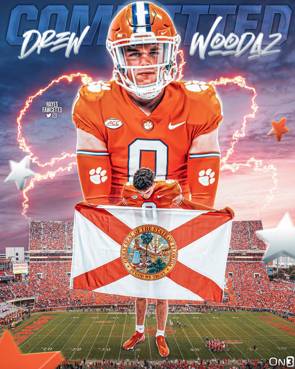 Hey Tiger Town… I’M ALL IN!!! @WesleyGoodwin <a href="/SorrellsJordan/">Jordan Sorrells</a> <a href="/ClemsonFB/">Clemson Football</a> <a href="/Hayesfawcett3/">Hayes Fawcett</a>