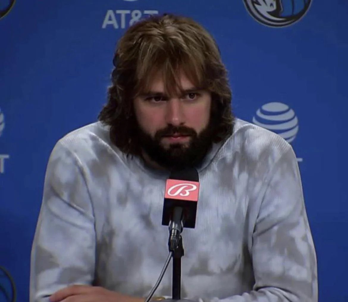 Mavs_FFL's tweet photo. They’re saying this will be Luka after a summer with KAI 😂

#MFFL  @HeadbandLuka https://t.co/EI5UMvfmJ9
