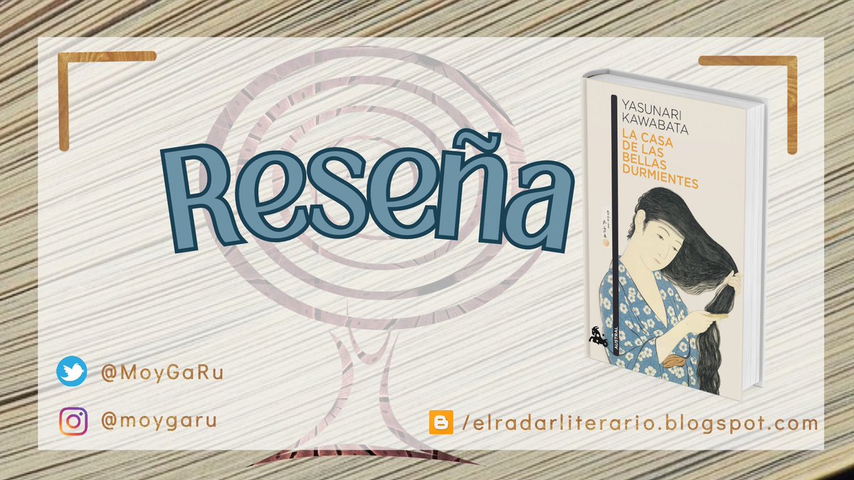MoyGaRu's tweet photo. ¡Hay nueva entrada en el blog!
Un libro erótico que poco tiene que ver con la forma en que lo vemos de este lado del charco. Clic o tap <<https://t.co/GdJ9ELtKzv>> ¿me ayudas con tu RT? ¡Gracias! #LaCasaDeLasBellasDurmientes #YasunariKawabata #LibrosCortos #ClubDeLectura https://t.co/qU0NAwY8X7