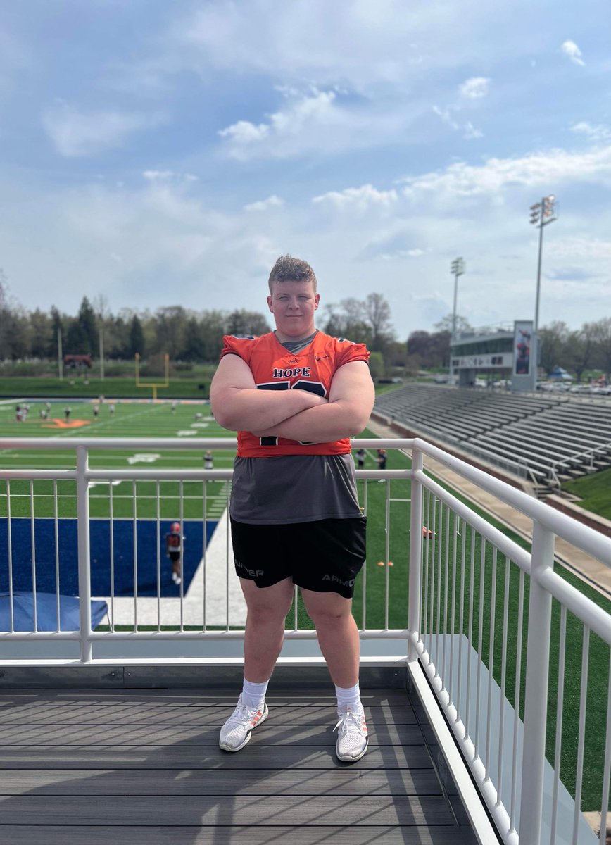 7BrennanMiller3's tweet photo. Nice day in Holland! The hospitality was top tier. Thank you for the opportunity! @Coach_HThompson @PStuursm @CoachHawken @MIexposure @youareathlete https://t.co/NYnv7pMygU