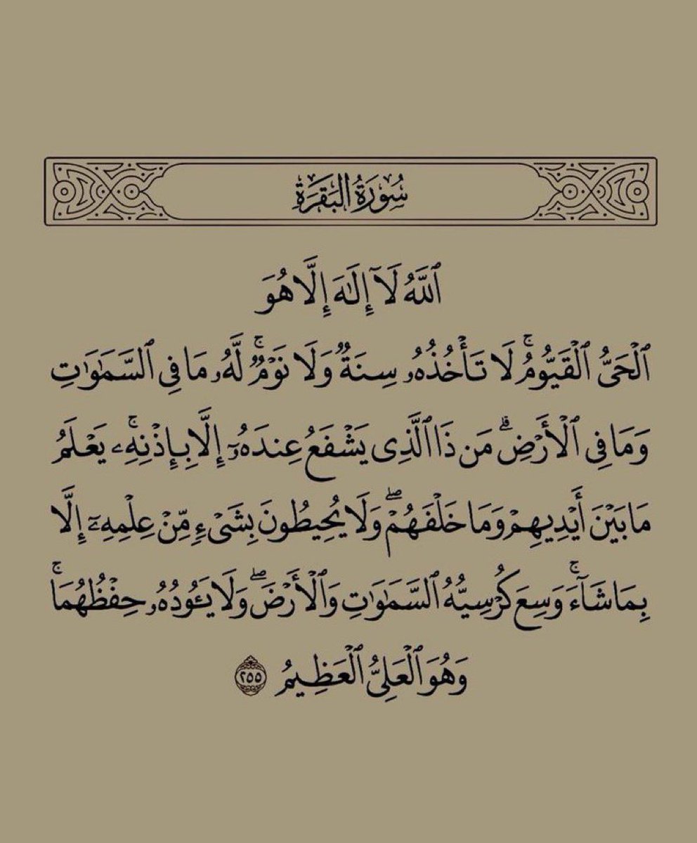 لعلّها تشفع لي و لك 
و لِمن بعدك ..🤍

﷽