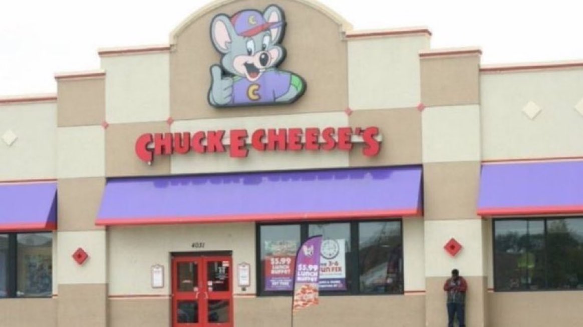 Chuck E. Cheese is on DoorDash. I want you to consider for a moment what kind of twisted fuck would order in from Chuck E. Cheese. This pizza only exists in the first place so that a rat can maintain a chain of child casinos. Nobody is ordering that shit from home.