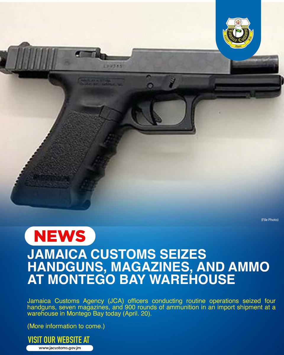 Jamaica Customs Agency on Twitter "Jamaica Customs Agency (JCA