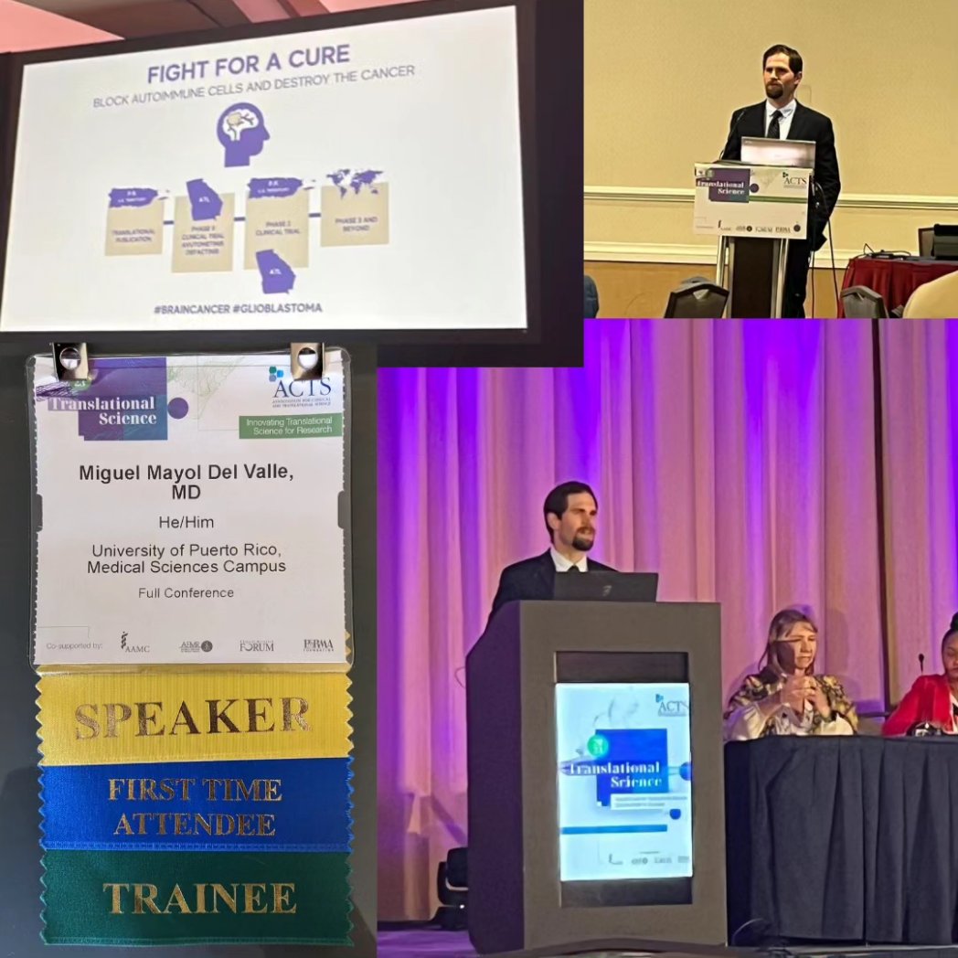 MayolNSX's tweet photo. This year's early faculty three minute thesis winner is....
@MayolNSX
Le dedico este logro a mis #1 fans. Sin ustedes nada de esto sería posible LOS AMO!!! Fede, Ele, Caye y Laura @uccaribe @EmoryNeurosurg #ts23xinnovate @rcmupr 
Amazing mentorship!
@kgmarti @barbarasegarra Buxo https://t.co/dpPmiGUWzM