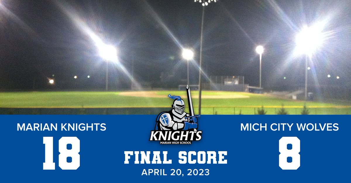 Marian Baseball tweet media