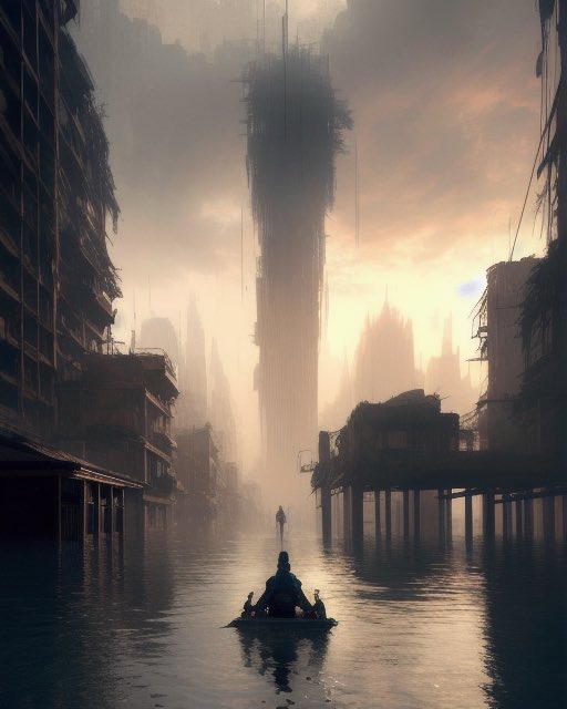 kaynine82's tweet photo. Today, in 2060, I found a old #iPhone with this #image of my #grandfather in a #city that no longer exists. I intend to tell his story. #dystopian #life #wherewillwebe Made with @get_starryai #AIArtwork #AIart #ai https://t.co/5hrEmdAupb