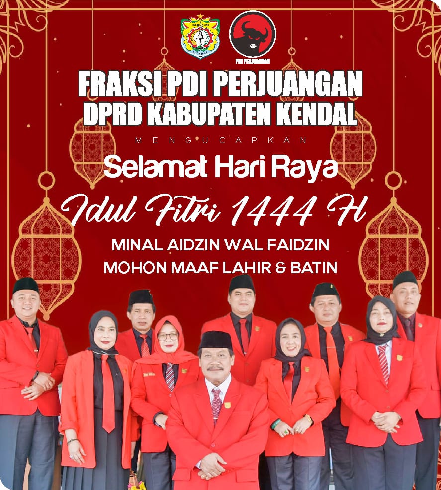 Selamat Hari Raya Idul Fitri 1444 H 
Semoga ibadah yang sudah kita jalani selama sebulan penuh diterima Allah SWT

Minal aidzin wal faidzin
Mohon maaf lahir dan batin

#Lebaran2023 
#PDIPerjuangan