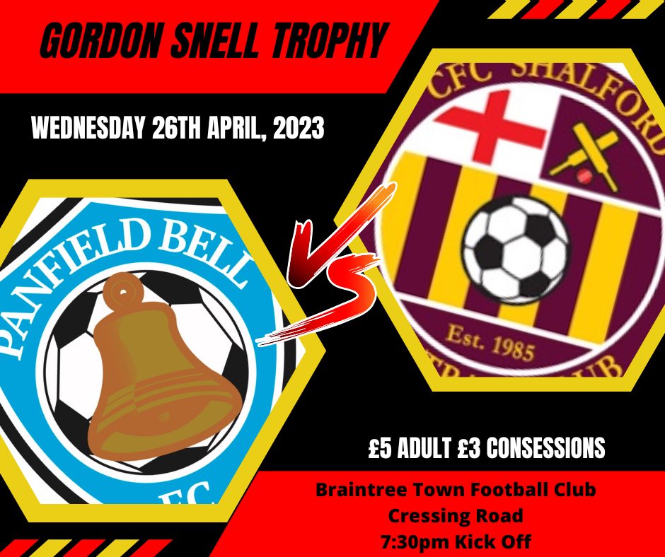 bnesl's tweet photo. Whilst we have our first final on Sunday our second follows quickly!!

@FcPanfield face @CFCShalford who play their second final of the season!! Promises to be a tasty affair this one!! 

Come down and support Wednesday 26th April, 2023!!! https://t.co/OEqbVGTexy