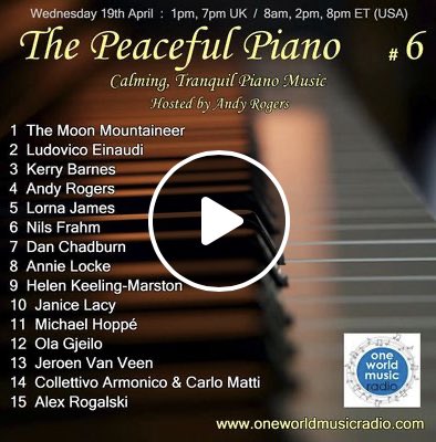 solopiano_alex's tweet photo. Thanks Andy Rogers and @InTheKeyMag1 for including my latest single on this beautiful set list 🙏🎹 with so many greats!
https://t.co/KYLvgckXph
#oneworldmusic #piano #playlist
#calming #newmusic #thankyou https://t.co/CSEgCLGX7e