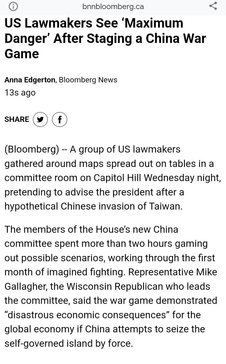 Oceanworldfree's tweet photo. "US lawmakers see #MaximumDanger -after a hypothetical China invasion of Taiwan"

⚫Disastrous econ/politi/mil consequences
⚫Taiwan needs long-range MSLs before any crisis begins [ but once TW is captured, these MSLs fired to US ]
⚫No one cared the threat 

#CmteOntheCCP https://t.co/rB6ZTsJekw