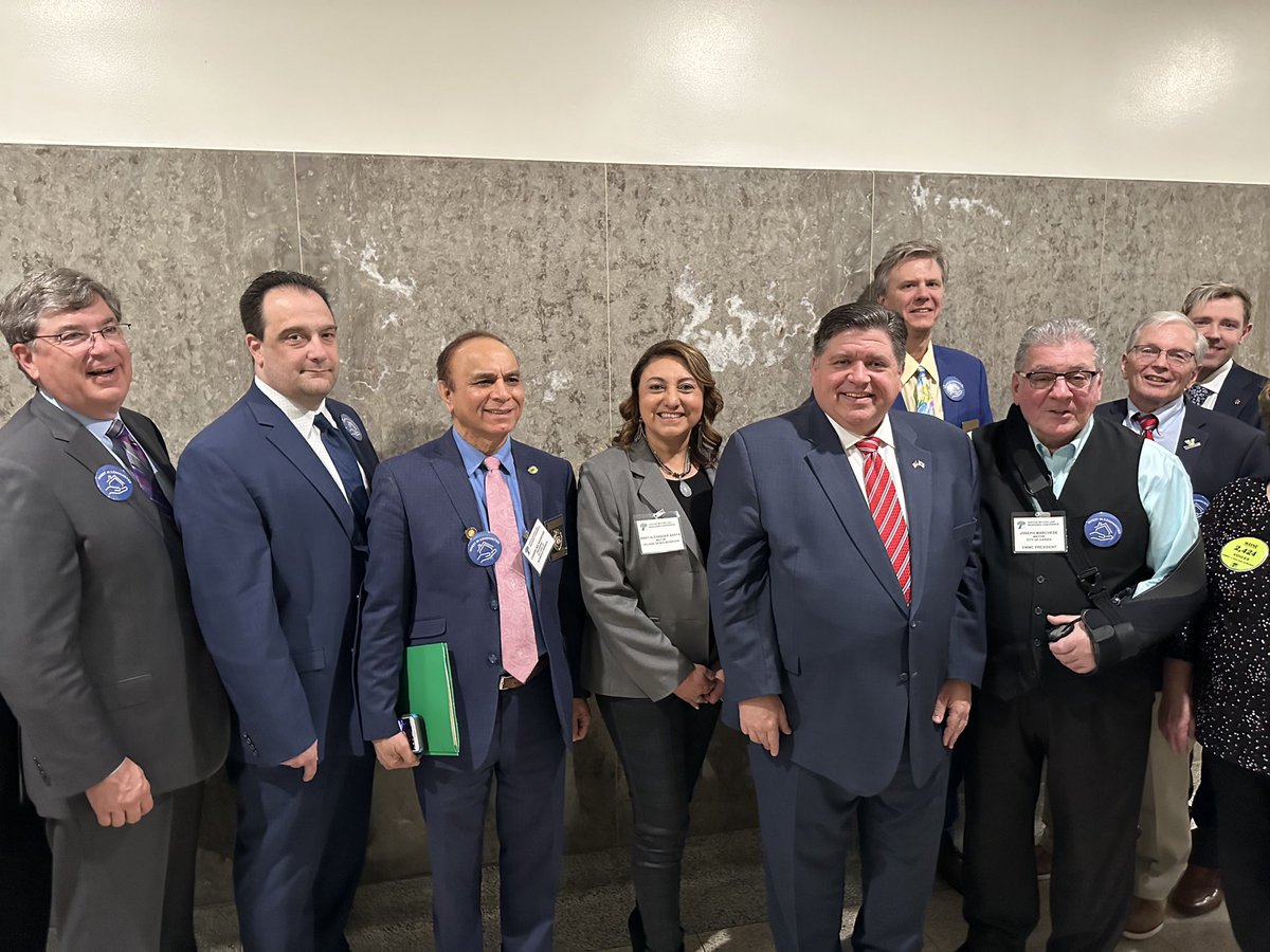 BensenvilleIL's tweet photo. Village President Frank DeSimone and Village Manager Evan K. Summers spent the past two days in #Springfield to lobby with the @DMMC_COG . The team remains hopeful we can see movement to bring back local dollars through the LGDF! #investincommunities #BensenvilleStrong https://t.co/KMb77m0gxM