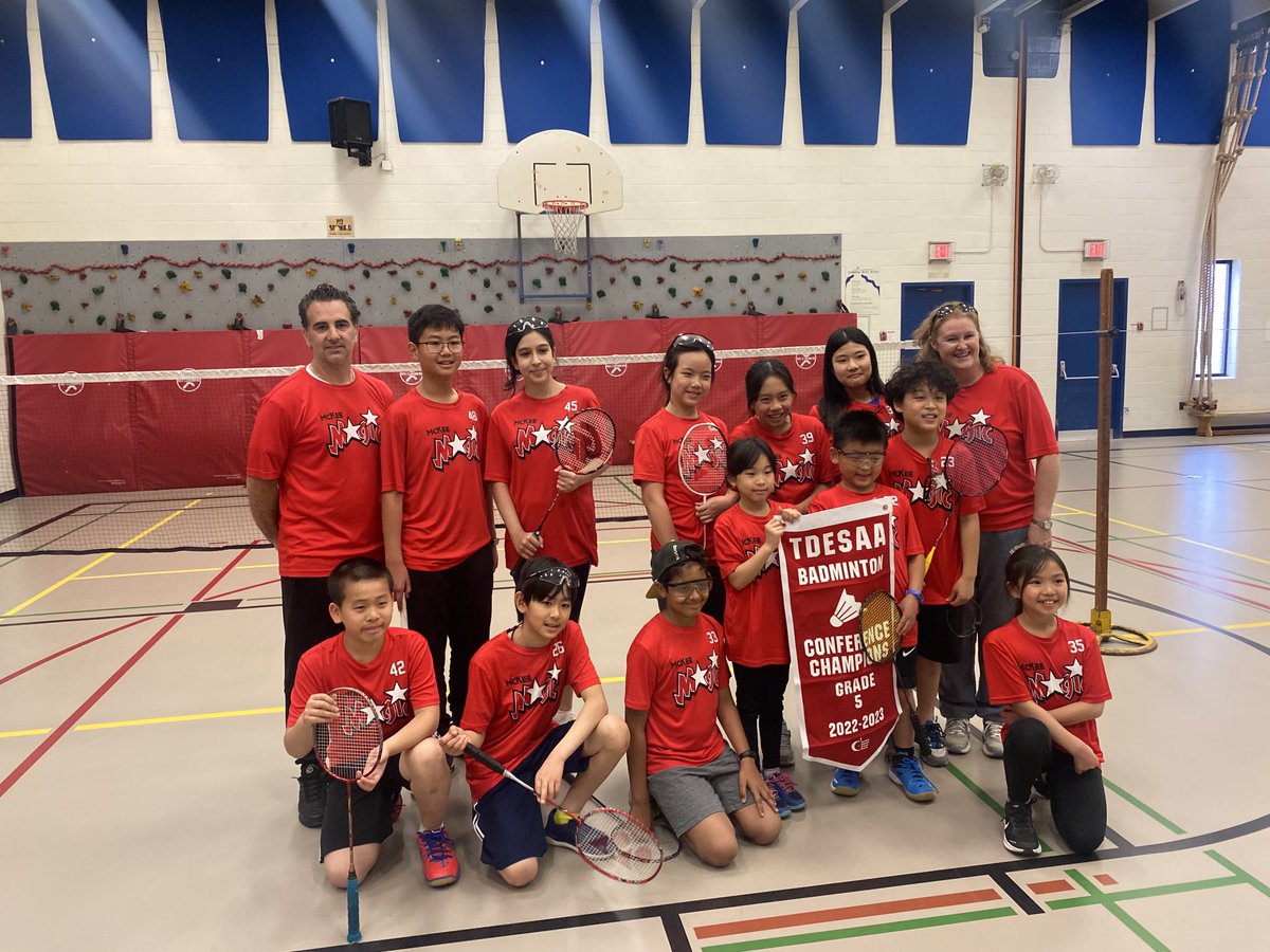 mrpriolo's tweet photo. Congratulations the ⁦@McKeeSchool⁩ Badminton Team who went undefeated to become North Conference Champions! https://t.co/21awKxsSli