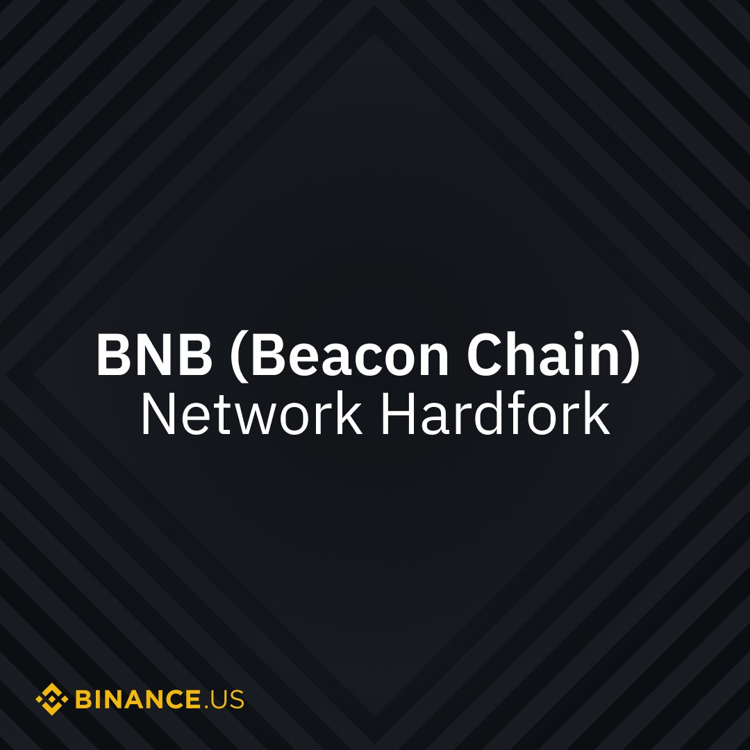 BinanceUShelp's tweet photo. #BinanceUS will support the upcoming BNB (BNB Beacon Chain) Hardfork.

The hardfork will occur at block height 310,182,000 or 12:00 a.m. PDT / 3:00 a.m. EDT on 4/21.

Trading will not be affected.

For real-time updates: https://t.co/U8vuLTugac https://t.co/c2wfpYvppO