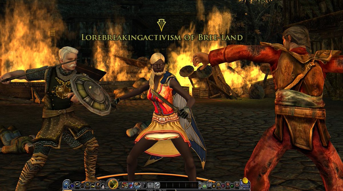 TrobbyRobby's tweet photo. The death of LOTRO with SSG's "diversity and inclusion" update 35.1 #LOTRO https://t.co/tRK1leRqoI