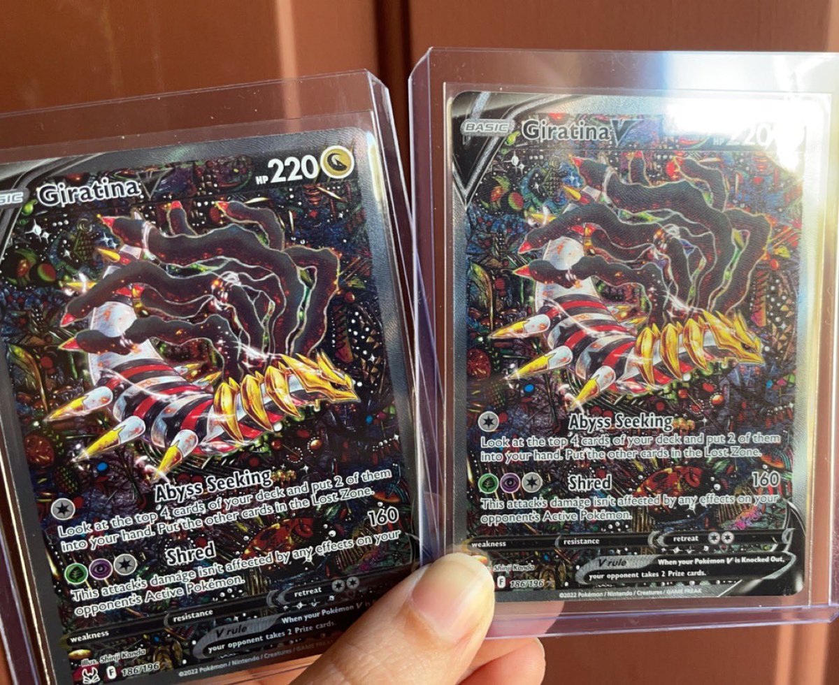 azaranoir's tweet photo. Got back into Pokémon cards thanks to @PM7John and @BunearyFan for opening cards on streams. Pulled these two beauties today. We only had ten packs. https://t.co/0hYwZnqpsz