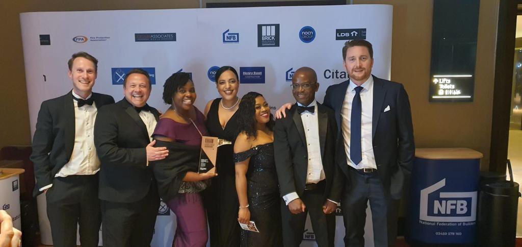 NessaJasi's tweet photo. We won the EDI Initiative of the year award at the Construction for Excellence Awards 2023.
This award was for the BHM event “Action not words” - the collaboration with #Flanneryplanthire #SCSJV #MottMacDonald #Dannyo’sullivangroup #HS2 @MottMacLife @MottMacDonald 🙌🙌 https://t.co/3wTNoZQtc7