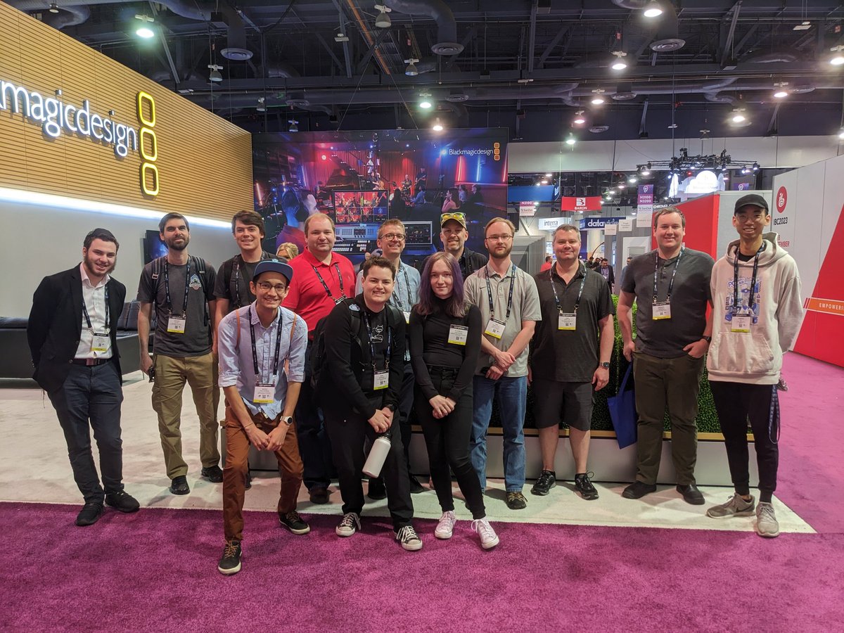 #NAB2023 was a success! Here is the 2nd annual Video Engineering Discord Server group photo