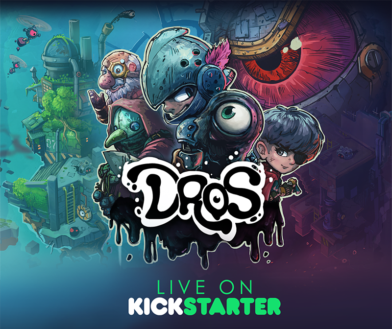 DROS_game's tweet photo. WE ARE LIVE ON KICKSTARTER!  

Join Us Now and help get Dros made. 
➡️ https://t.co/Aypklh2t9D 

We have some great early bird discounts. 
 
#indiegames #gamedev #indiedev https://t.co/8FKVCPEUeO