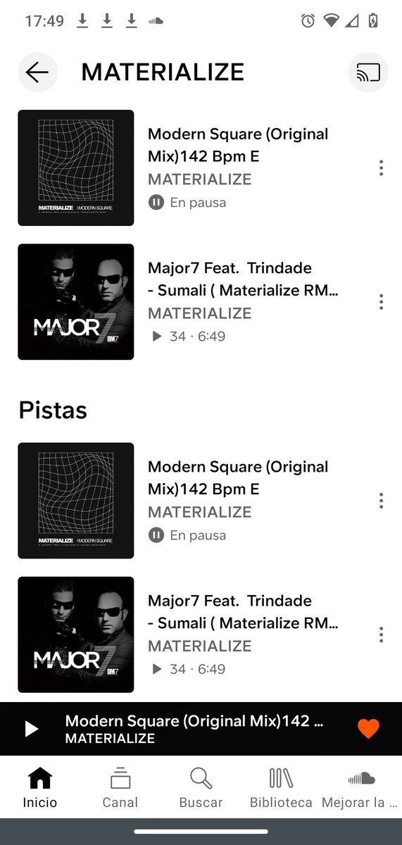 No te pierdas MATERIALIZE en #SoundCloud
on.soundcloud.com/D7TFe
