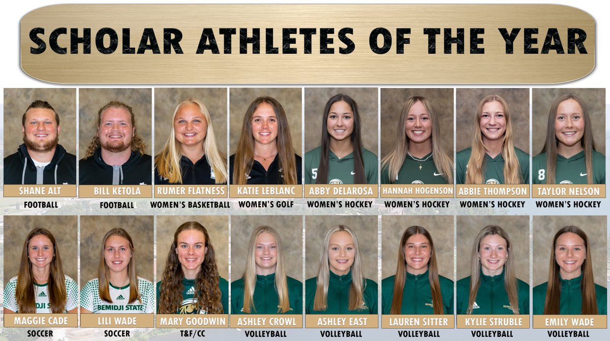 Congrats to these 16 Beavers who are our Scholar-Athletes of the Year!!

Each one has earned a 4.0 GPA in 2022-23!

#GoBeavers #BeaverTerritory
