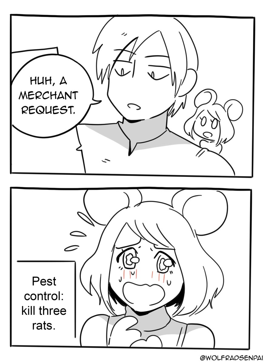 wolfradsenpai's tweet photo. poor little mouse girl #re4 #ResidentEvil4 #ResidentEvil4Remake https://t.co/nFtloKoQx3