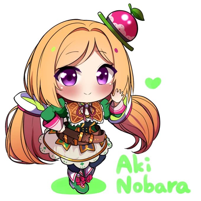 アキノバラ #アロ絵 