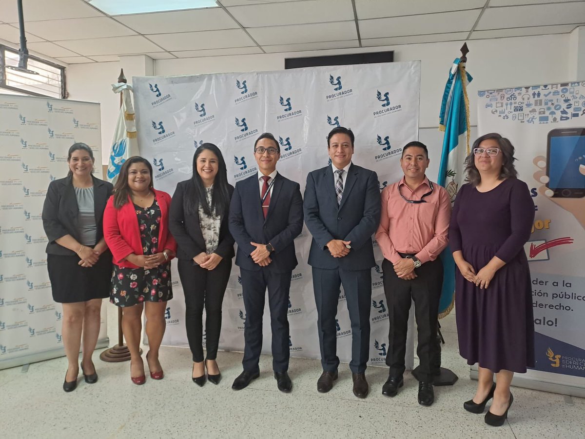 CpccOficial's tweet image. La #CPCC se reunió con #SECAI de la @PDHgt con el propósito de continuar consolidando las #UIP por medio de diversas intervenciones de la autoridad reguladora en beneficio del acceso a la información pública en ministerios, secretarías, gobernaciones y demás dependencias del #OE.