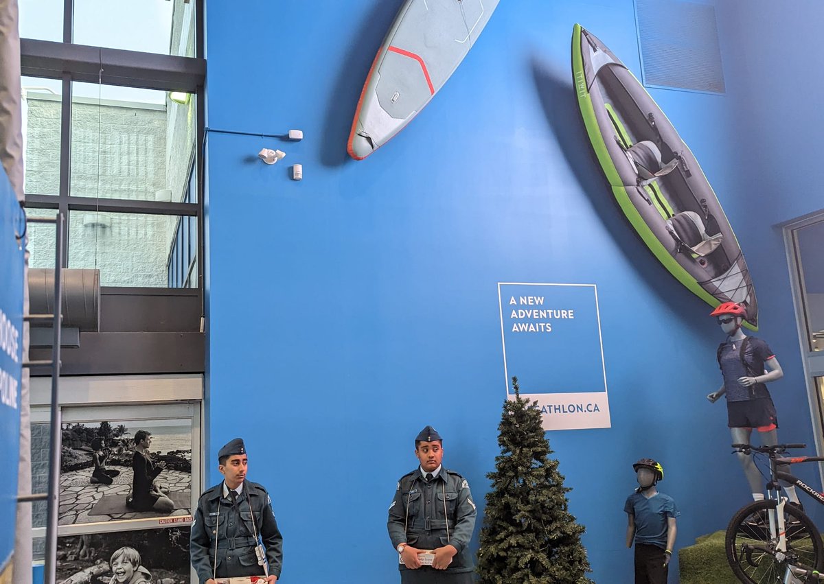 Tagging starts tonight (Thursday April 20th and runs until Sunday  April 23rd)
Come support the 283 Royal AirCadets.
Thank you <a href="/Decathlon/">Decathlon</a>  
3200 Rutherford Road