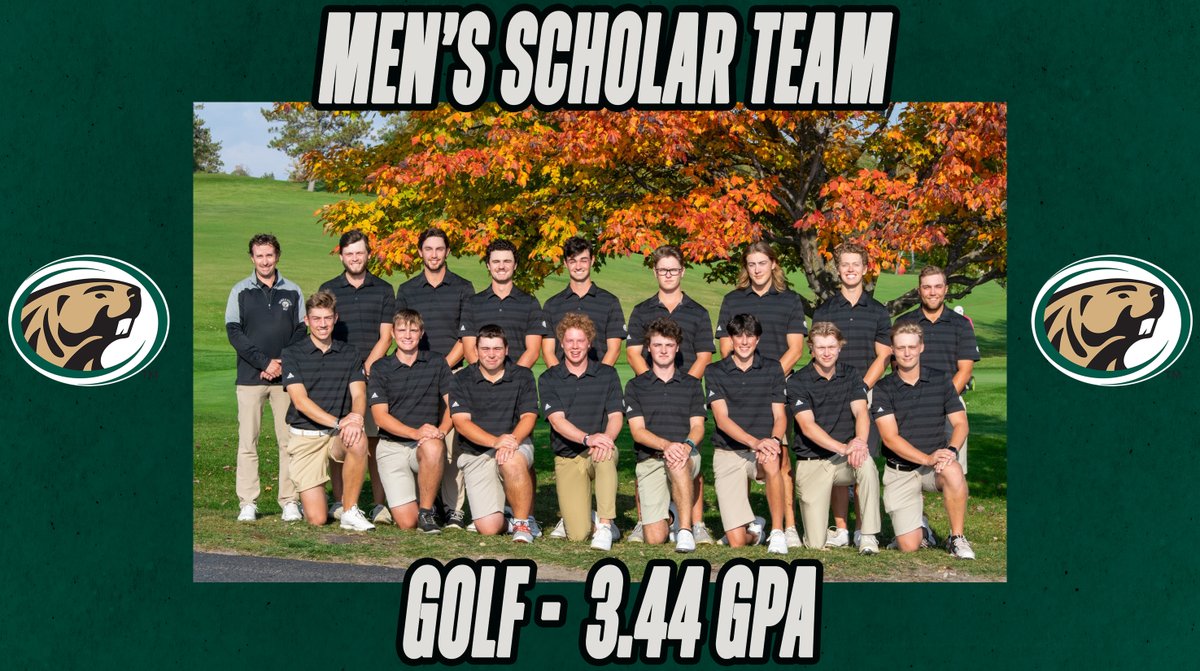 BSUBeavers's tweet photo. Our men's Outstanding Team GPA is @BSUBeaversMGolf!!

#GoBeavers #BeaverTerritory https://t.co/1xYSvLw9re