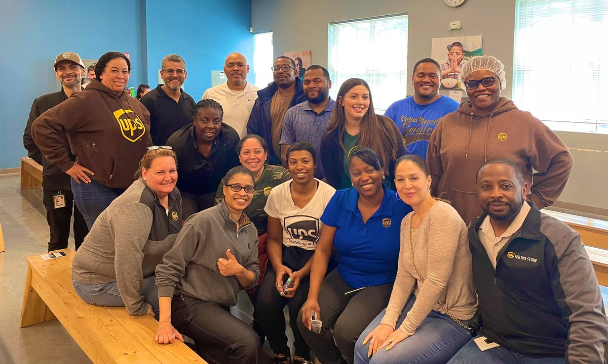 Chicago Jeff Street UPSers Preload (@iljeffstsafety) on Twitter photo The gift of giving your time to help those less fortunate than yourself is priceless. #ReimagineUPS Thanks @jzz1mcm_maria for coordinating with “Feed My Starving Children”. Will definitely be doing it again. <a href="/CraigW9880/">Craig Williams</a> <a href="/JeffStVerna/">Verna Burns</a> <a href="/RobertFragaUPS/">Robert Fraga</a> <a href="/ShaunyCSTrainer/">Shauny McCullough</a> The gift of giving your time to help those less fortunate than yourself is priceless. #ReimagineUPS Thanks @jzz1mcm_maria for coordinating with “Feed My Starving Children”. Will definitely be doing it again. <a href="/CraigW9880/">Craig Williams</a> <a href="/JeffStVerna/">Verna Burns</a> <a href="/RobertFragaUPS/">Robert Fraga</a> <a href="/ShaunyCSTrainer/">Shauny McCullough</a>