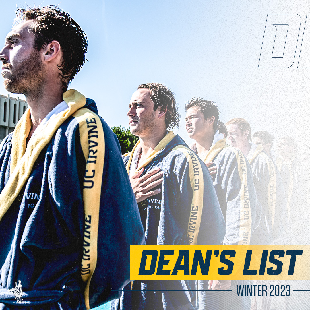 UCImwpolo's tweet photo. Congratulations to our five student athletes who made the Winter 2023 Dean's List! 

#TogetherWeZot https://t.co/1pDulrmTW1