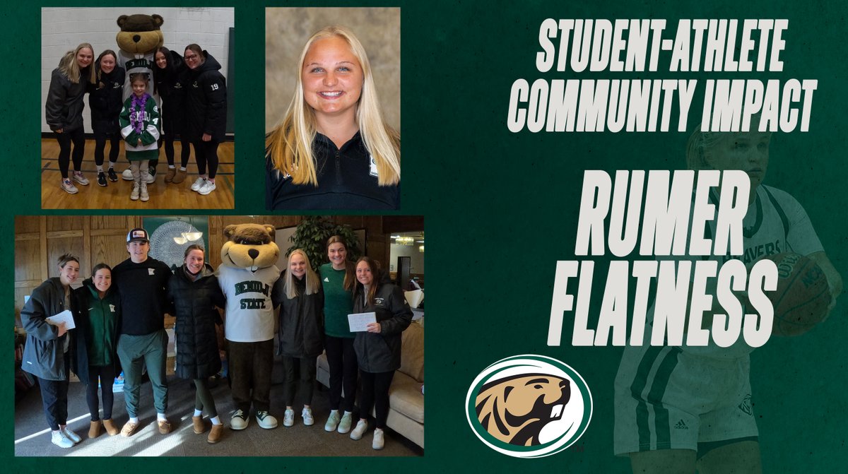 BSUBeavers's tweet photo. Congrats to @RumerFlatness for winning the Bemidji State Community Impact Award!!

#GoBeavers #BeaverTerritory https://t.co/lZIRrkP1Mx