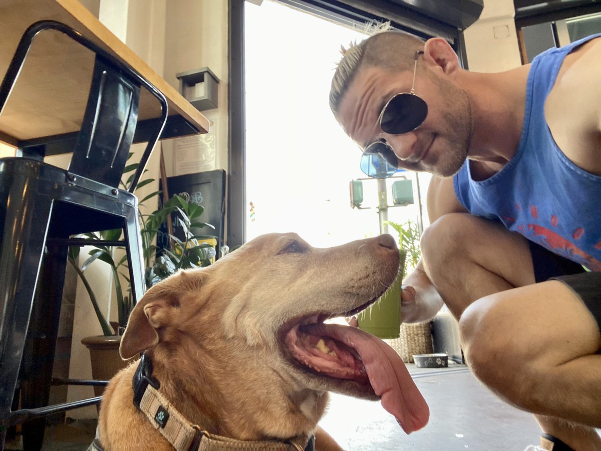 Today is a good day with the good boy.