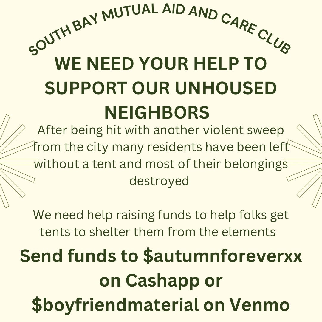 South Bay Mutual Aid & Care Club tweet media
