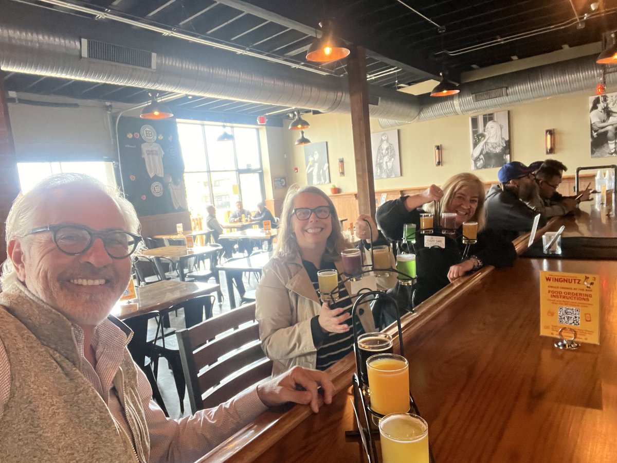 dpbuffalo's tweet photo. @WingnutzB “work meeting” following all the hard work this quarter https://t.co/yKqr0Dnv3j